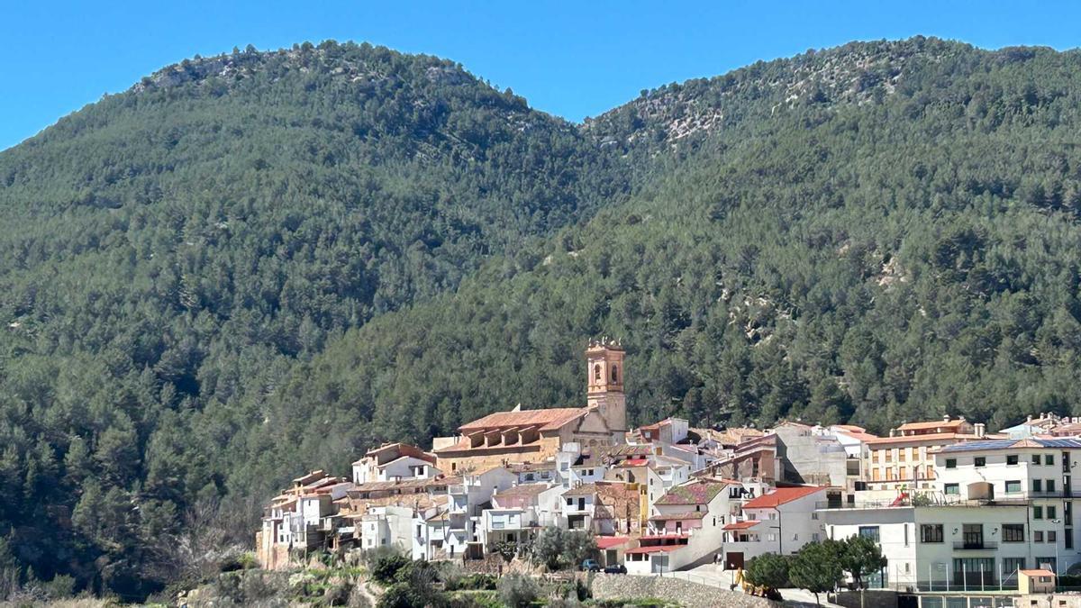 Panorámica de Ludiente.