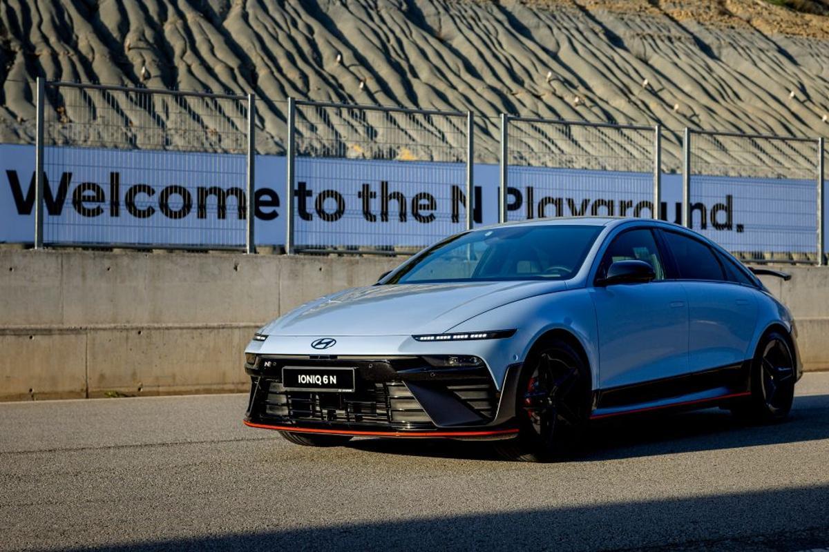 El nuevo Hyundai Ioniq 6 N tiene un comportamiento perfecto para disfrutar en circuita.