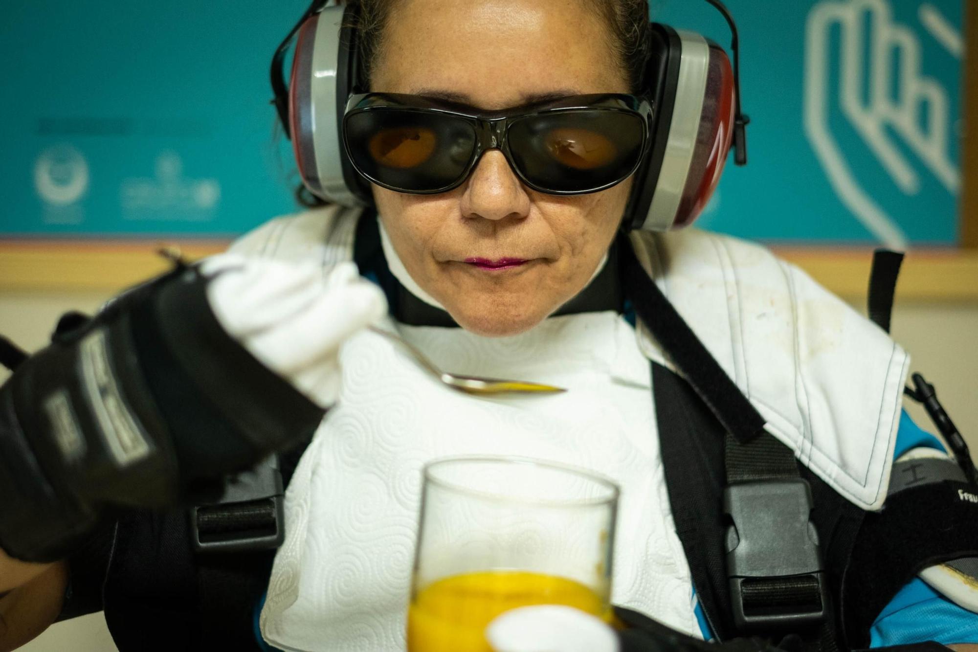 Traje Max, el traje que simula el envejecimiento