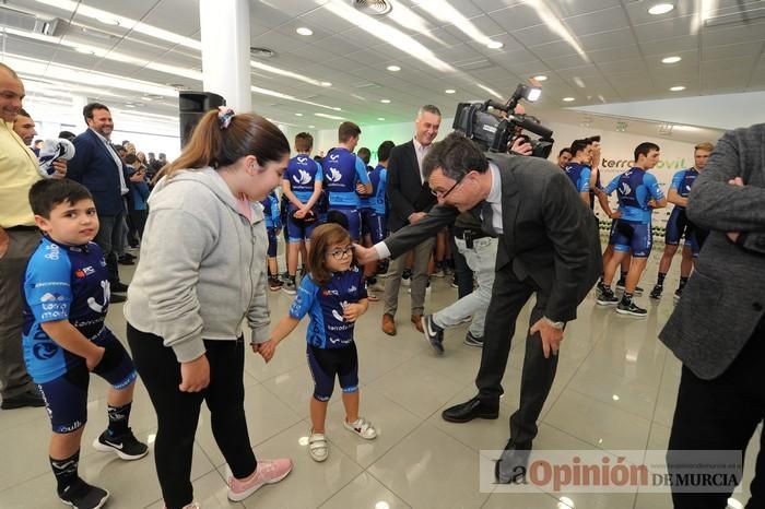 Presentación del Valverde Team en Murcia