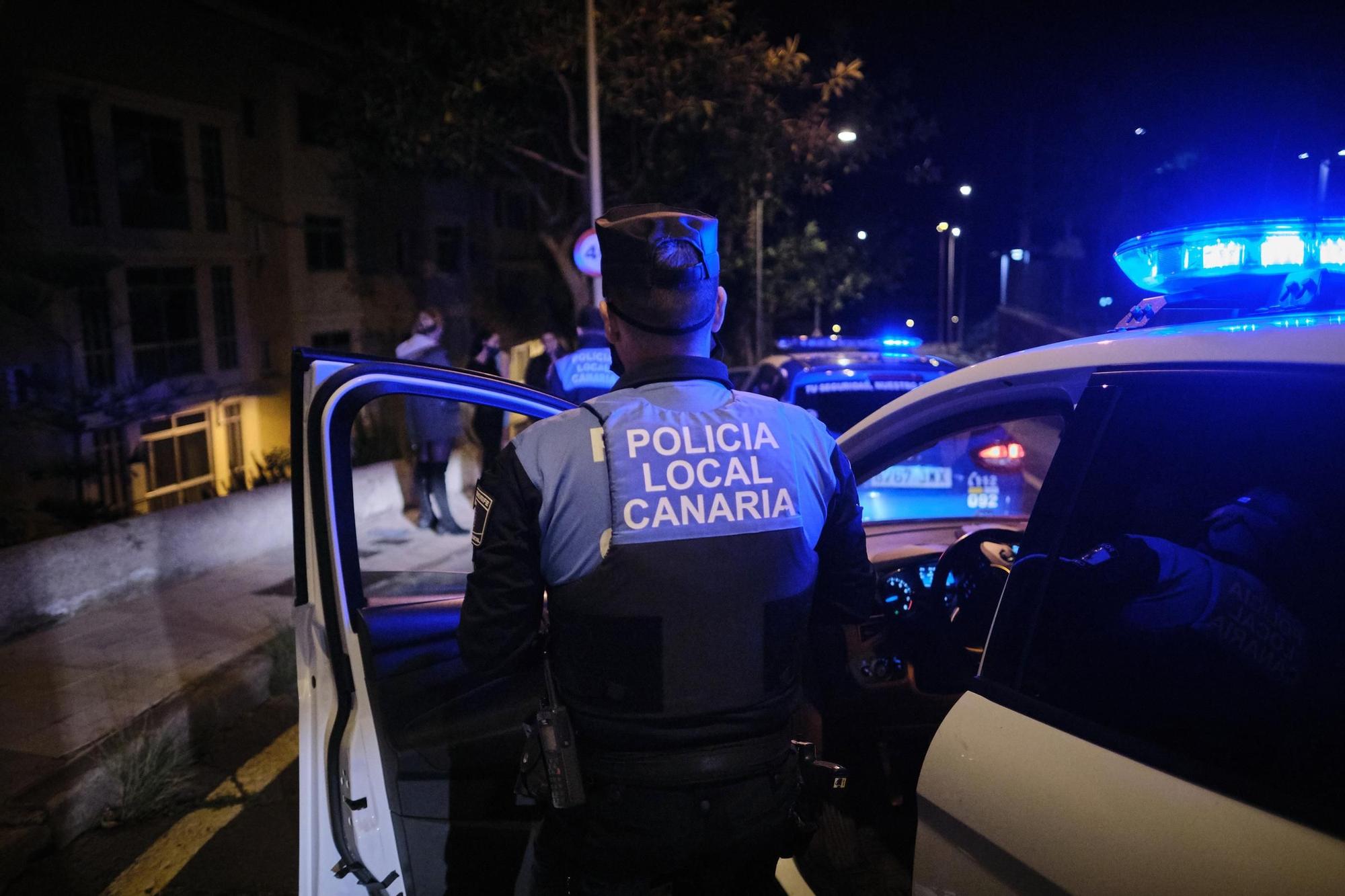 Nochevieja con la Policía Local de Santa Cruz