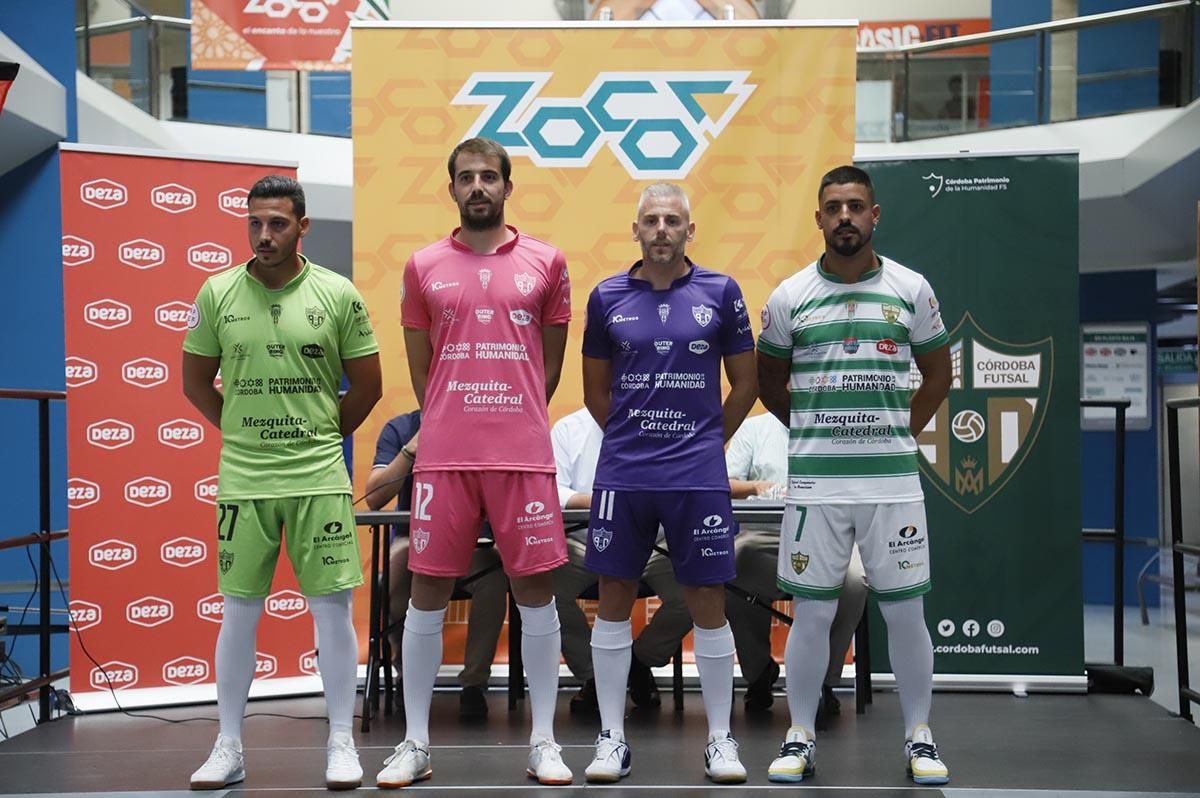 Las nuevas camisetas del Córdoba Futsal Patrimonio de la Humanidad