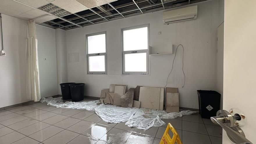Goteras y riesgo eléctrico en el servicio de Urgencias de San Pedro Alcántara