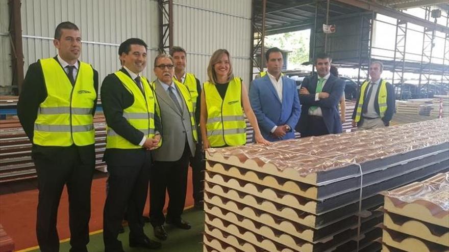 El grupo Hierros Alfonso moderniza su fábrica de San Juan de la Peña