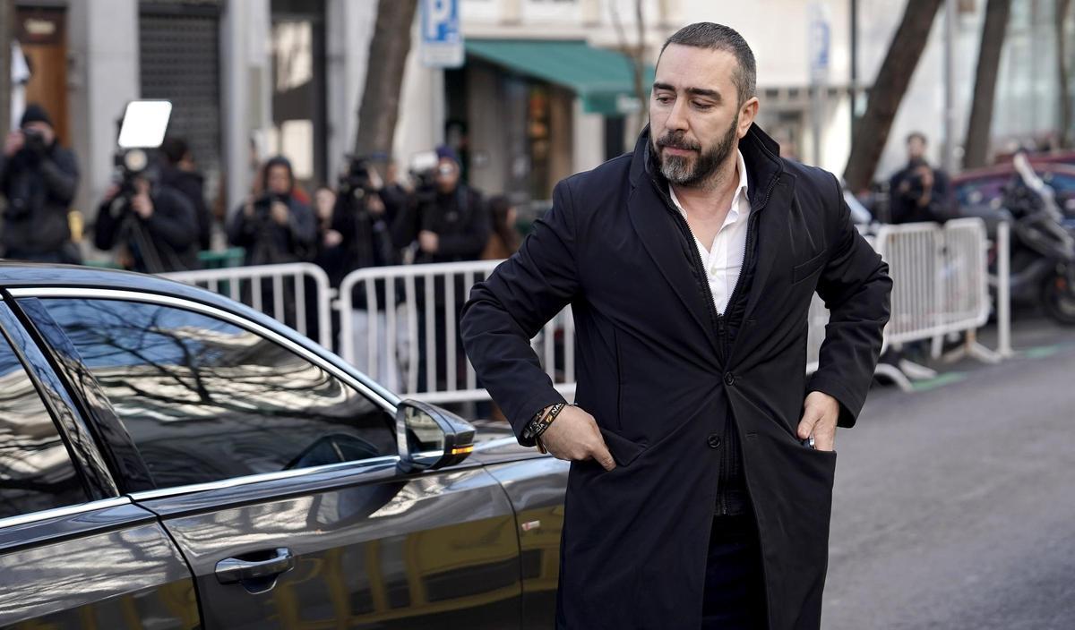 Víctor de Aldama, a la llegada al Tribunal Supremo.