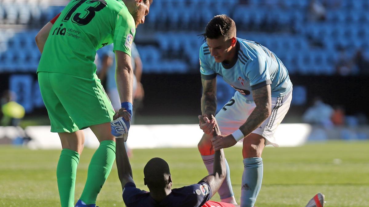 El Celta-Atlético, en imágenes