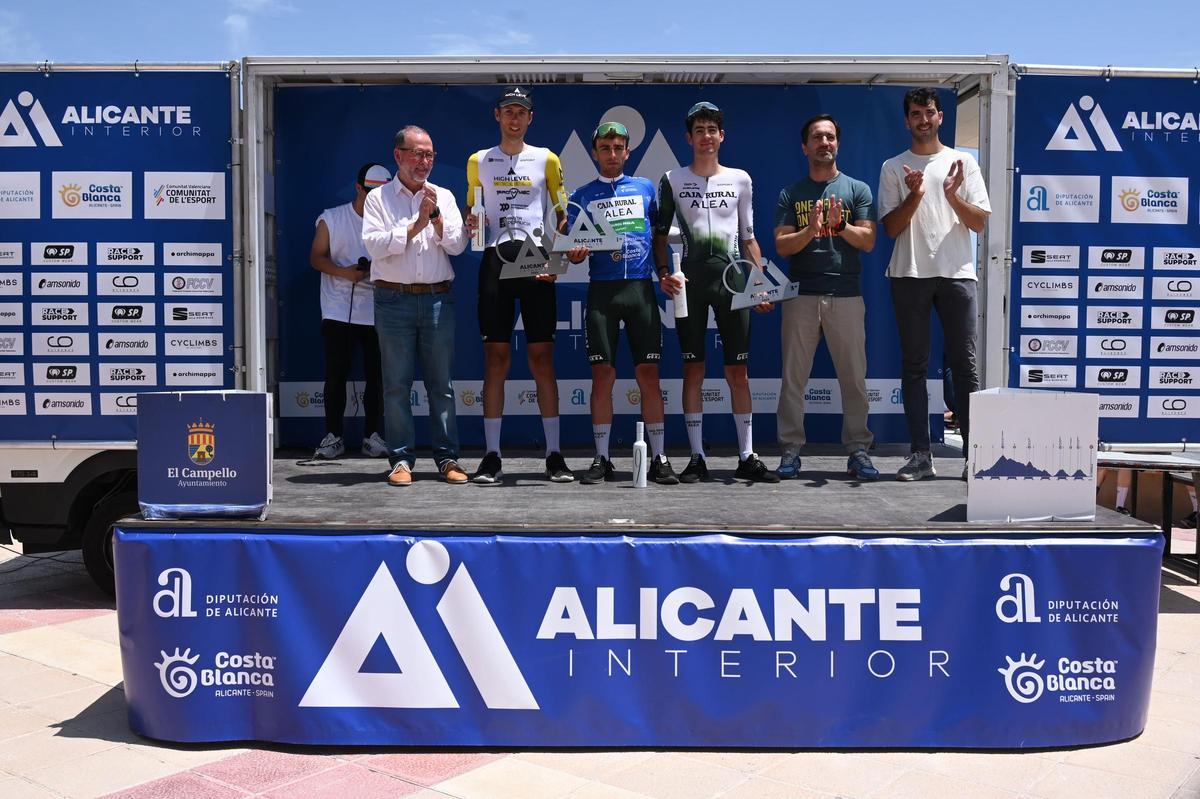 Foto del podio de la Challenge Alicante Interior