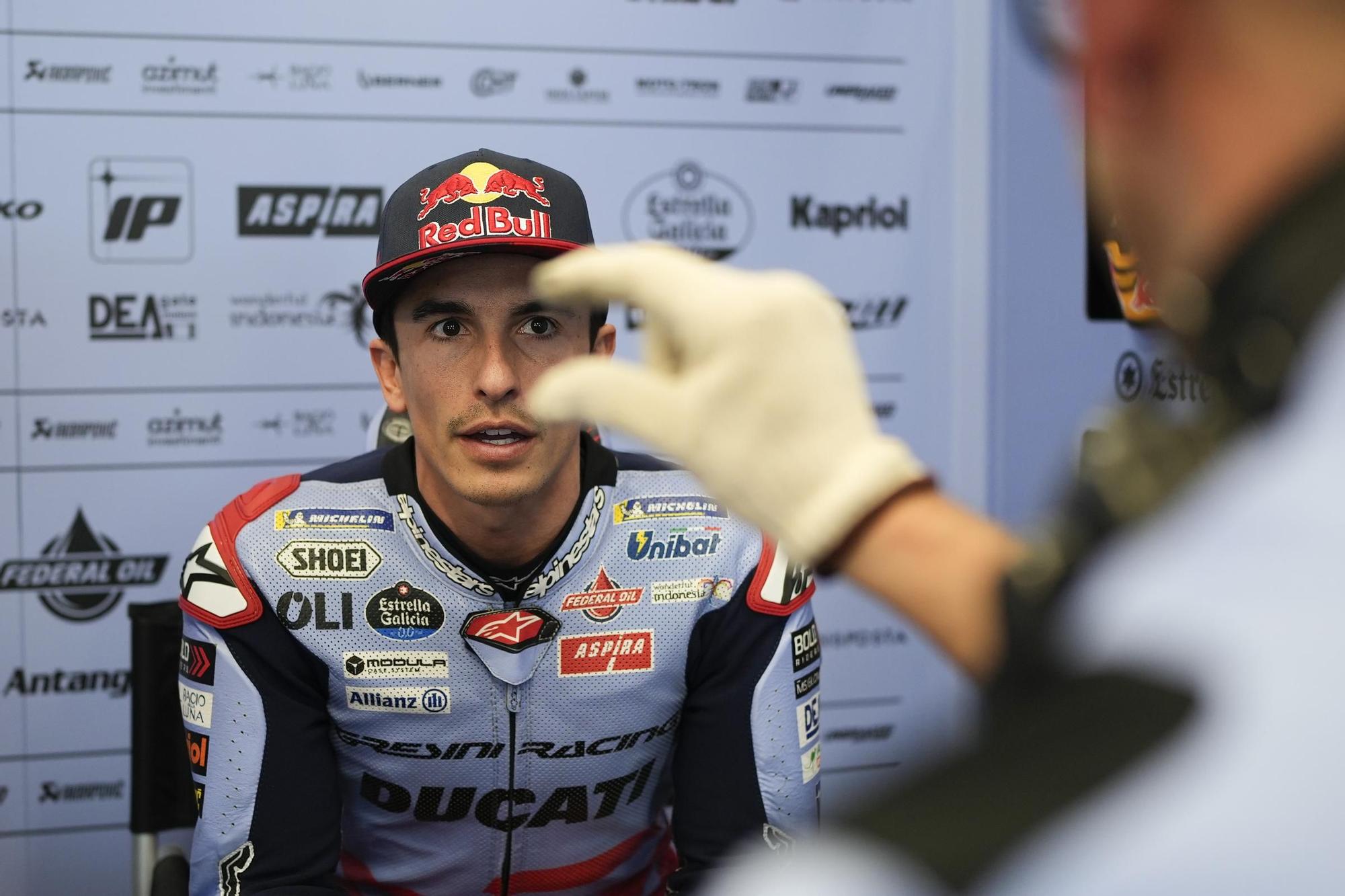 Márquez: Vine solo a Gresini porque un cambio de piloto no puede