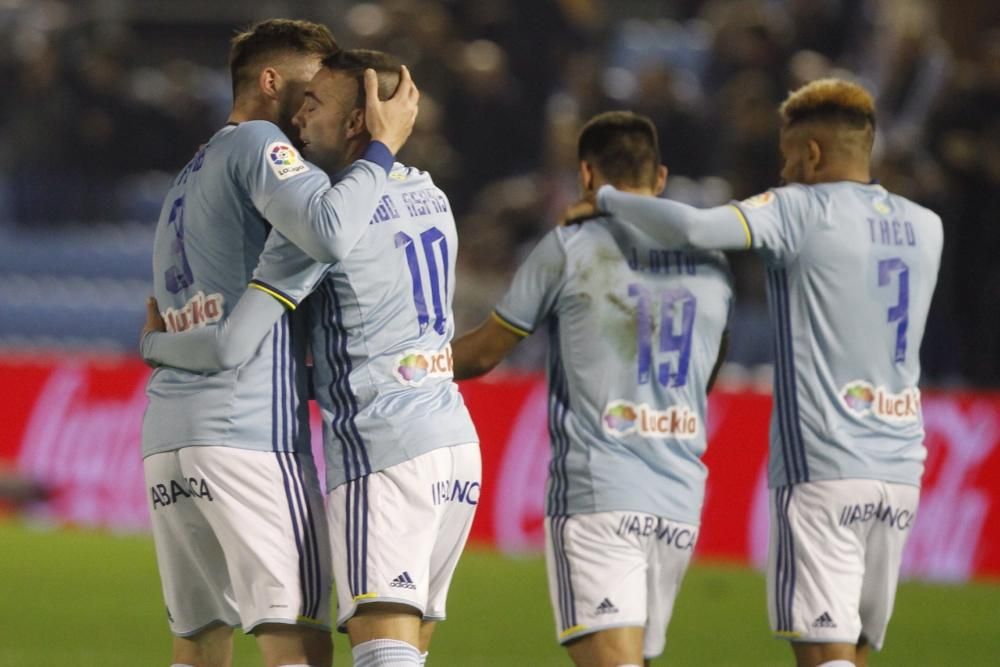 Las mejores fotos del encuentro en Balaídos entre el equipo de Eduardo Berizzo y el de Lucas Alcaraz