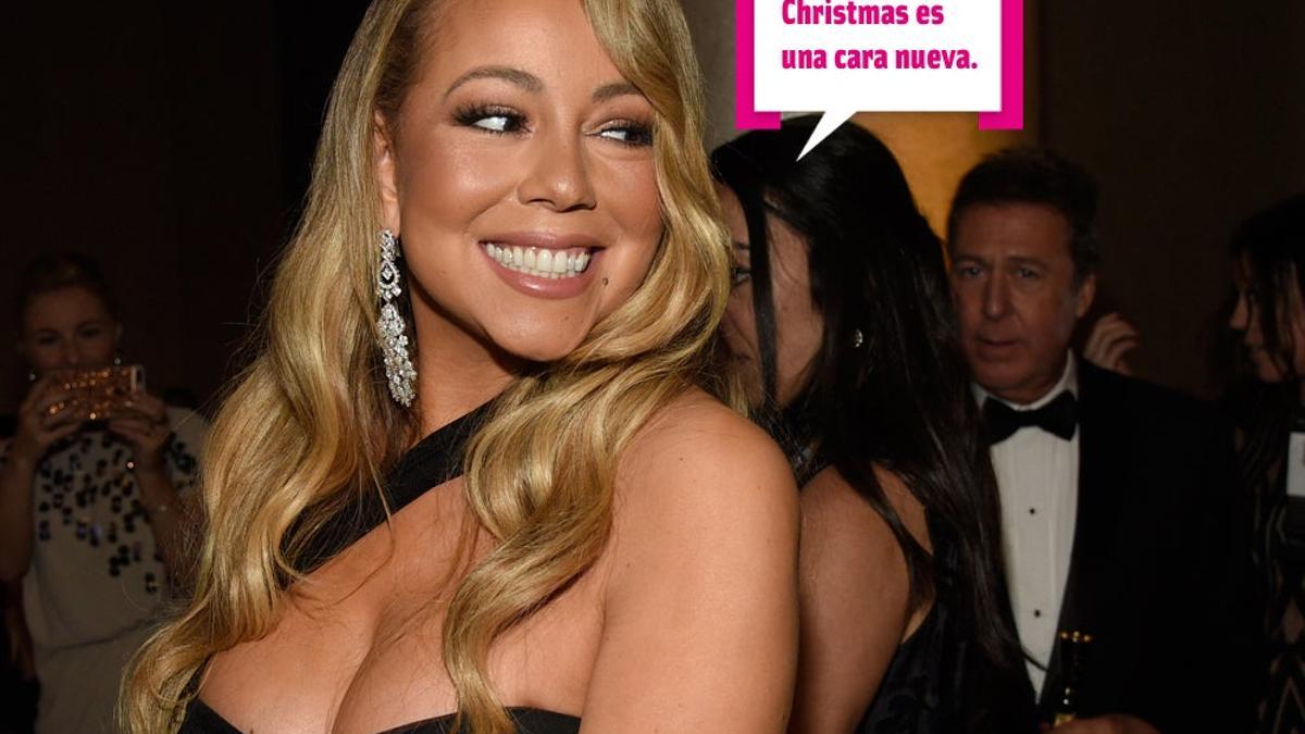 Mariah Carey en los Globos de Oro