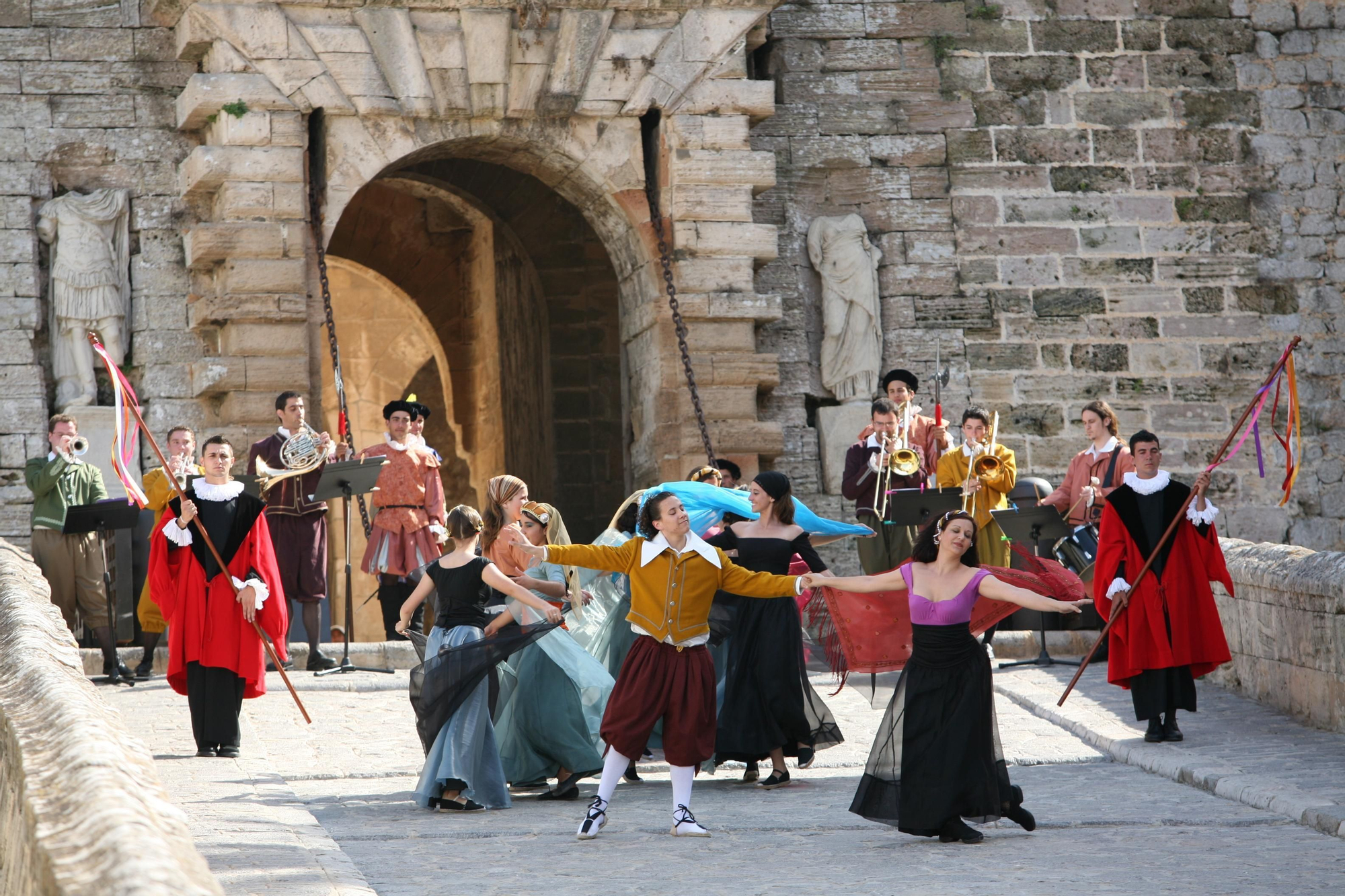 Edición de 2006 de la Feria Medieval de Ibiza.