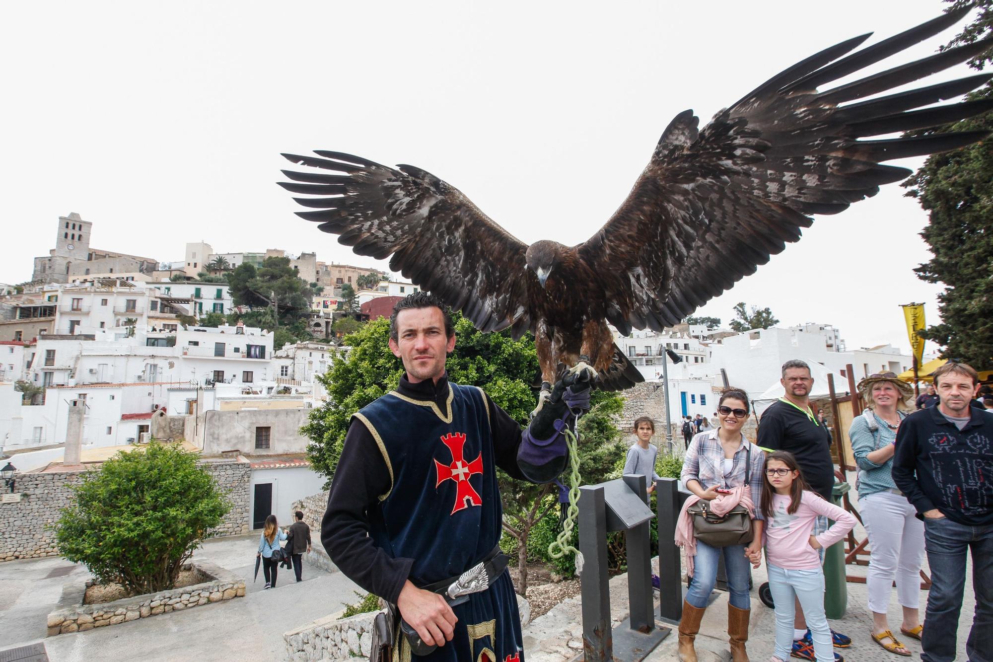 Edición de 2016 de la Feria Medieval de Ibiza.