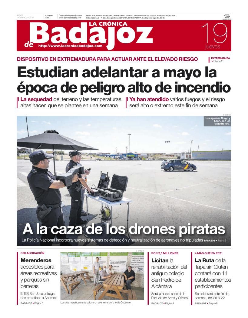 Consulta la portada correspondiente al día 19 de mayo del 2022