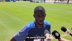 Dembélé: Estoy al 100%, pero el entrenador decide quién juega