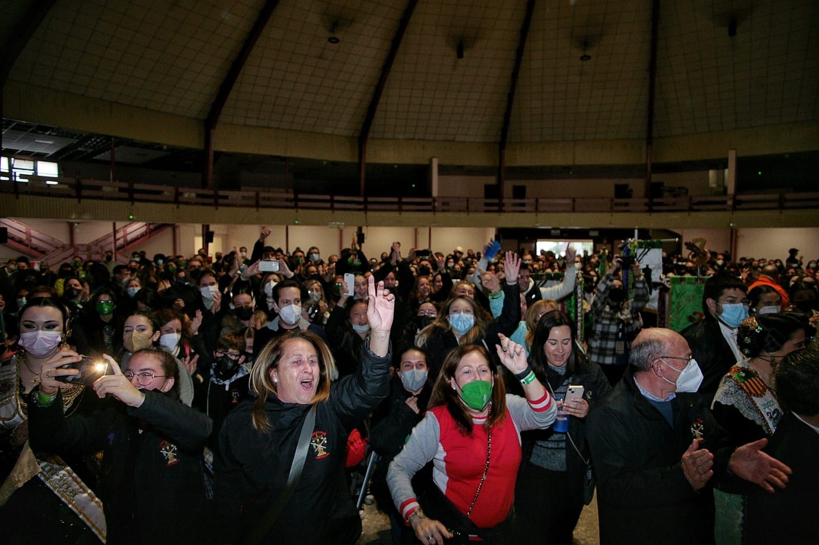 Acto de entrega de premios a las gaiatas en la Pérgola