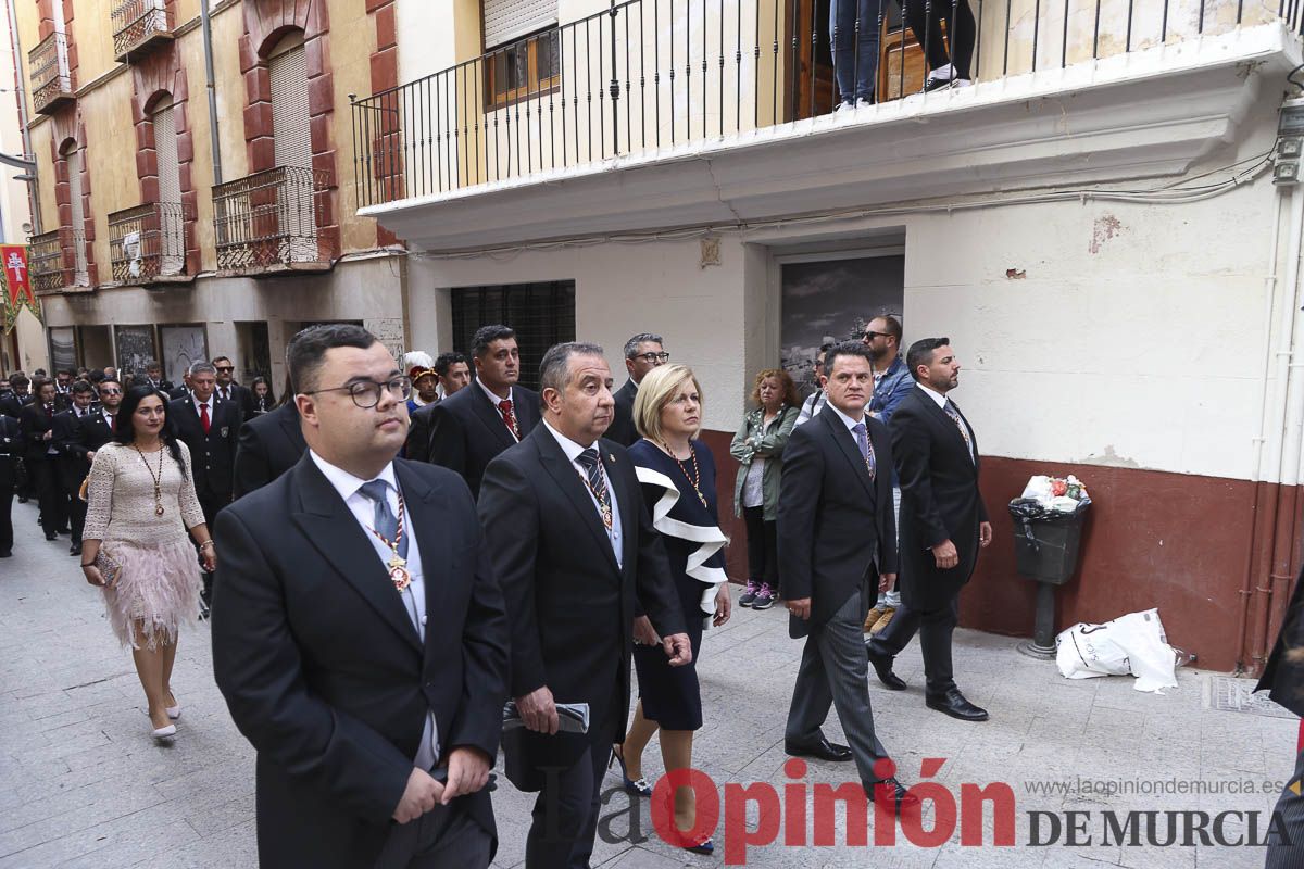 Fiestas de Caravaca: Procesión de regreso a la Basílica