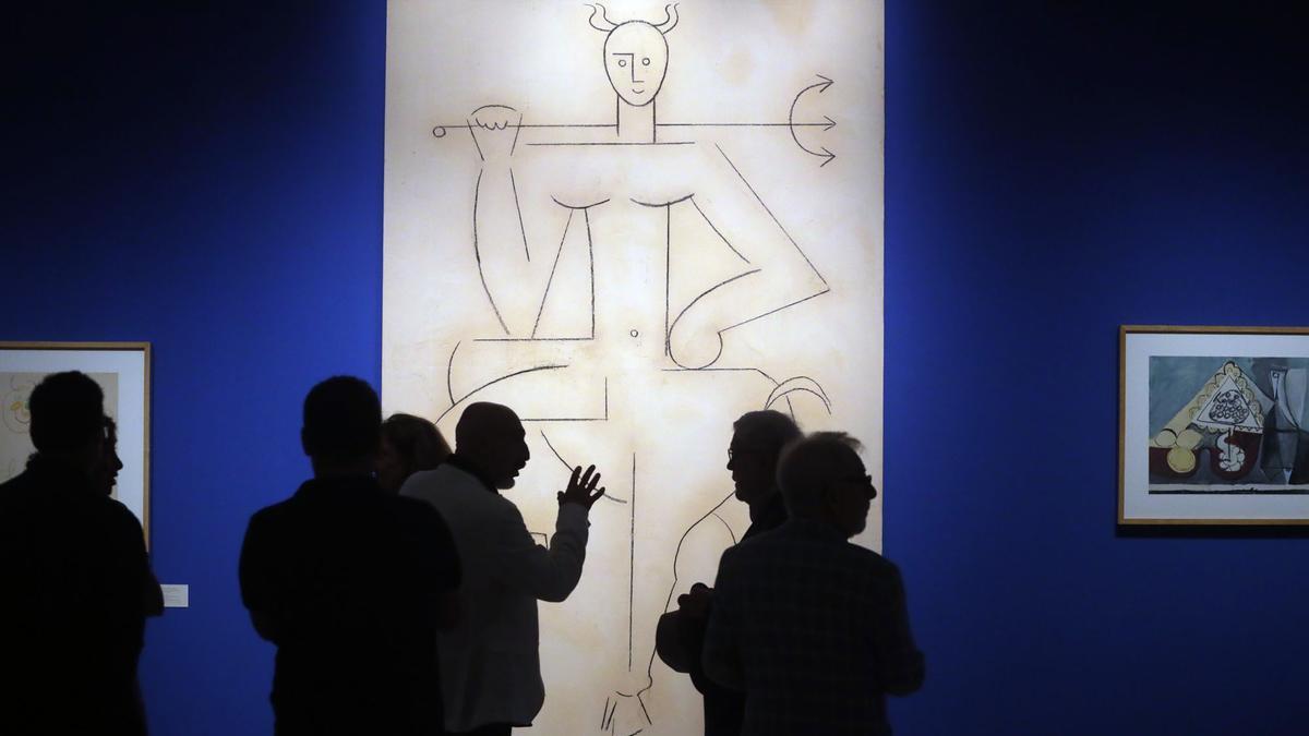 La exposición temporal 'La presencia de Picasso', pudo visitarse el año pasado en La Aduana.