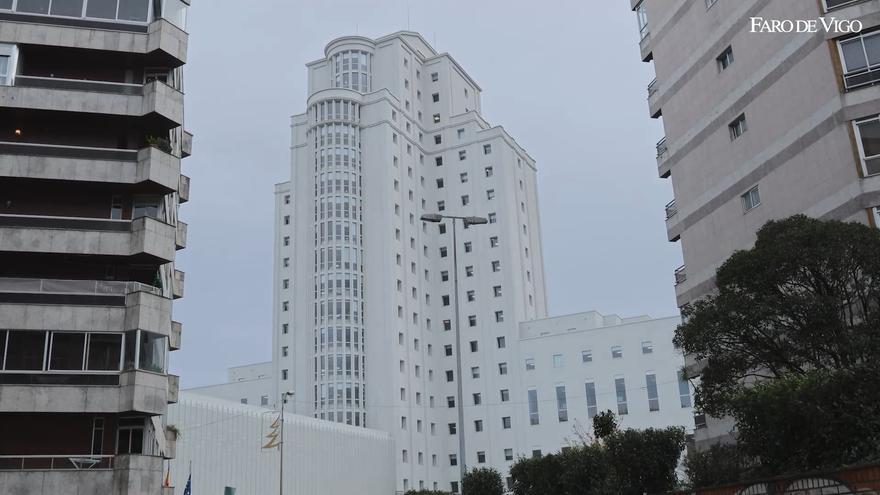 El edificio de la Ciudad de la Justicia de Vigo