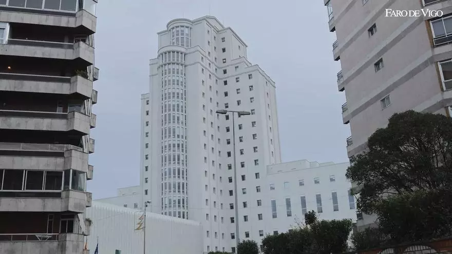 El edificio de la Ciudad de la Justicia de Vigo