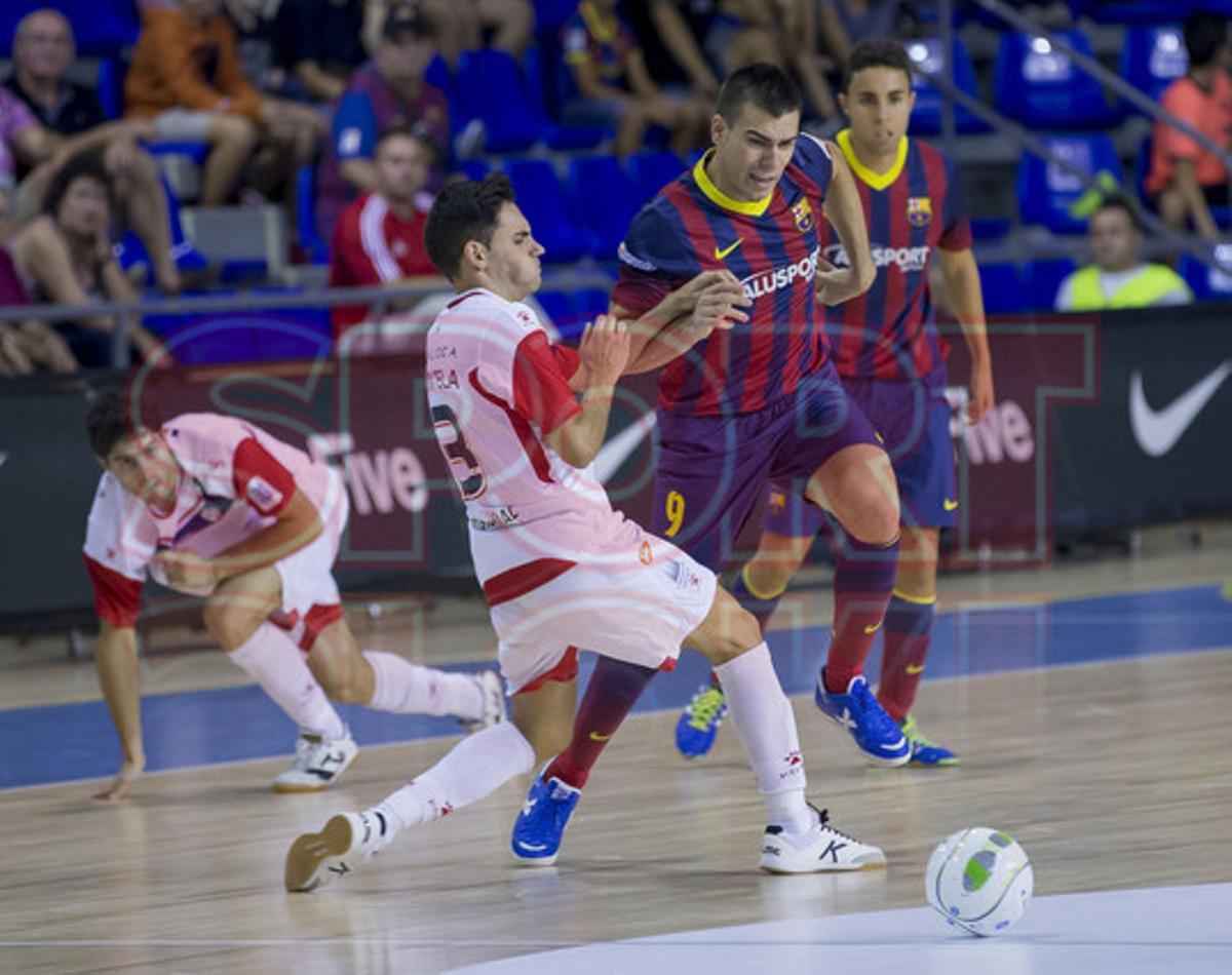 Barça,2 - Santiago Futsal,2