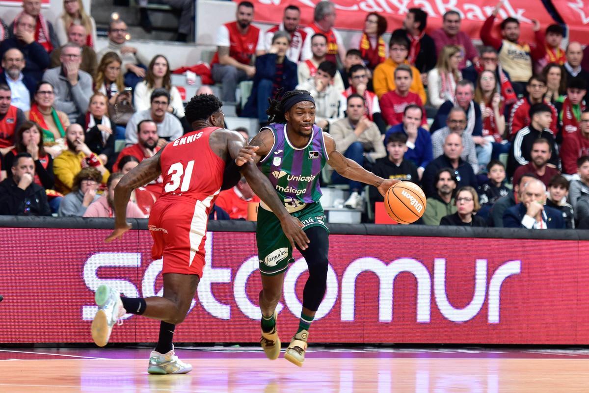 Perry fue clave en el triunfo del Unicaja.