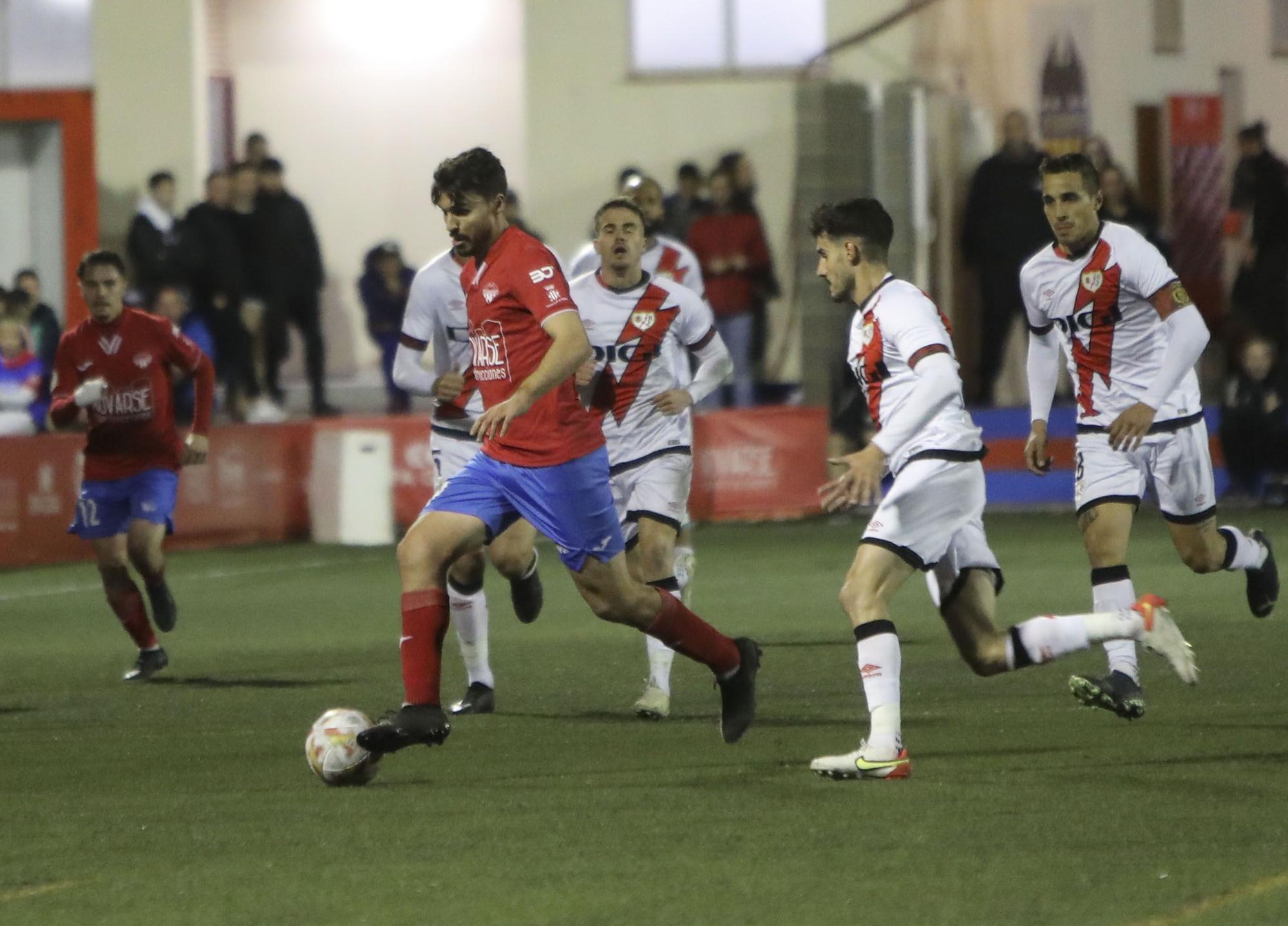 Las mejores fotos del Atlético Saguntino - Rayo Vallecano de Copa del Rey