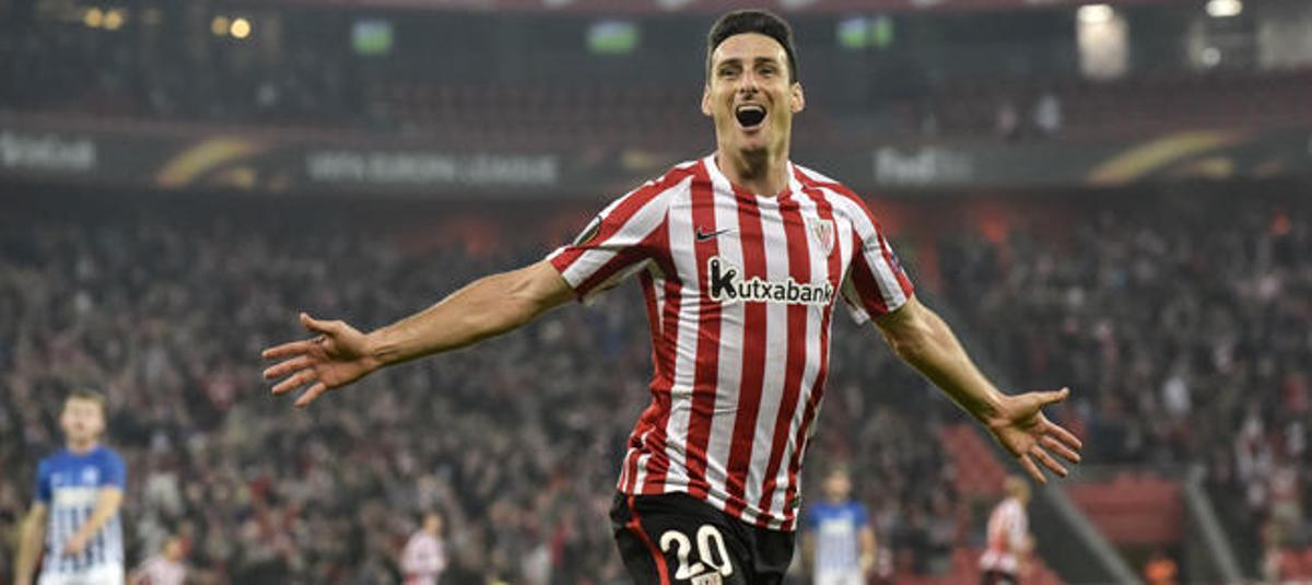 Aritz Aduriz ha marcado cinco goles al Genk.