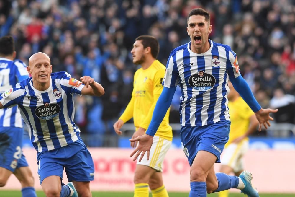 El Dépor le gana 1-0 al Cádiz