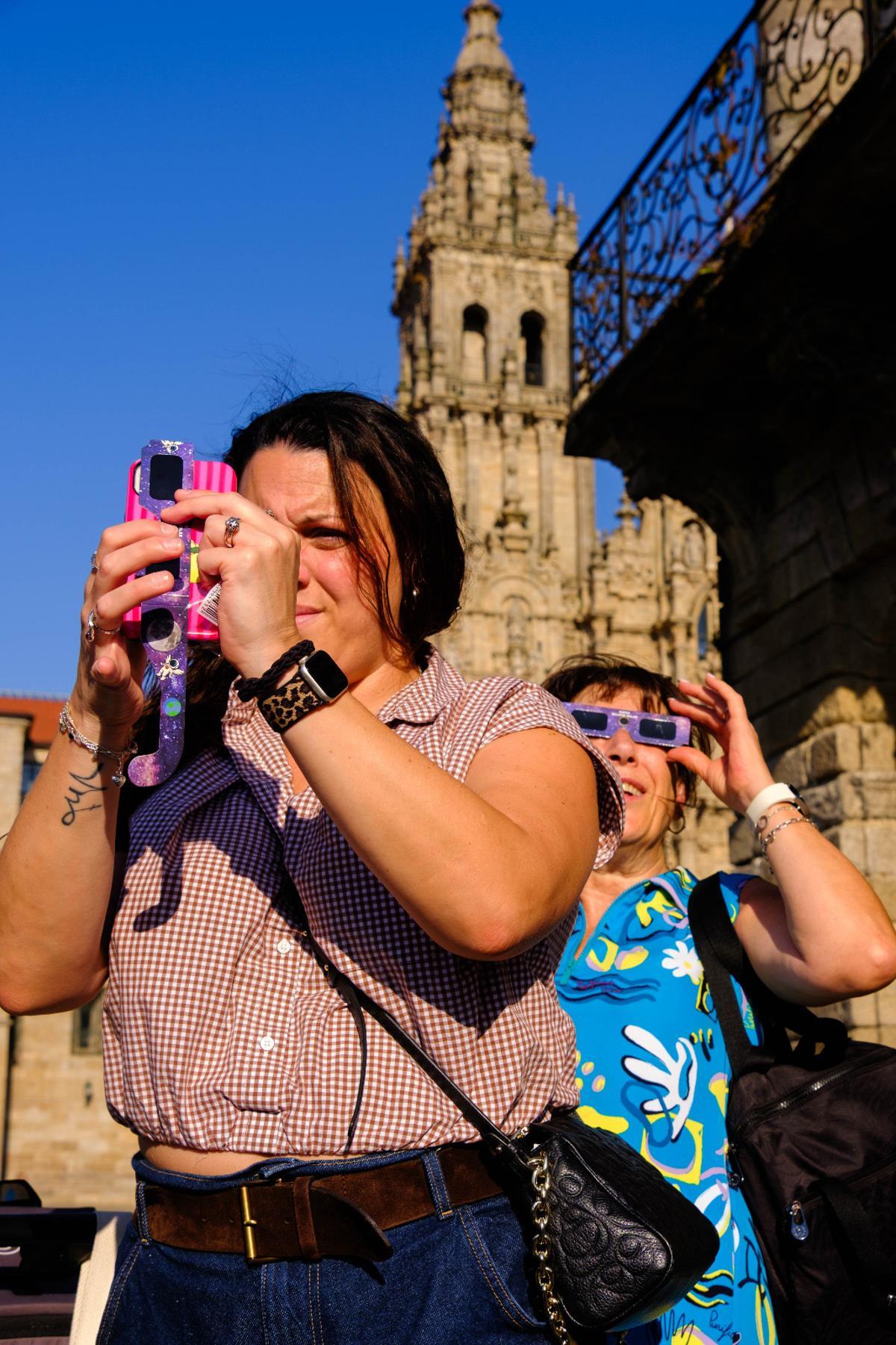 Las mejores imágenes del eclipse desde Santiago Las mejores imágenes del eclipse desde Santiago