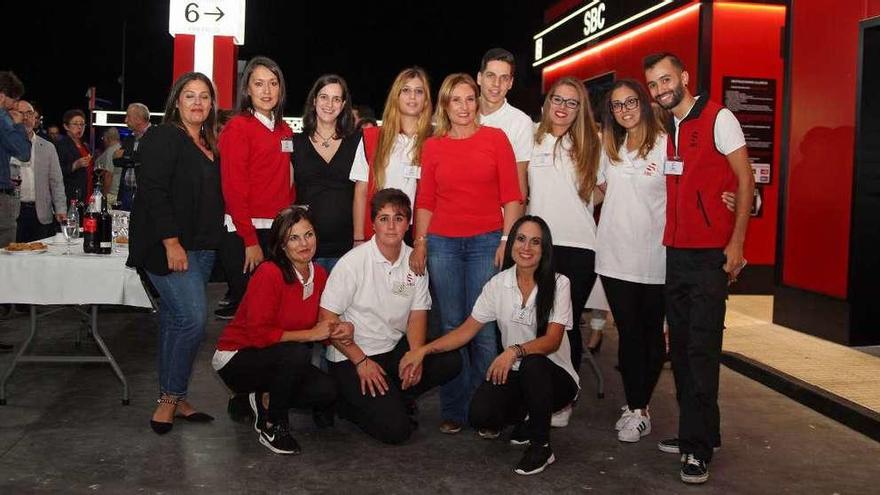 Imagen de la inauguración de la nueva gasolinera de A Estrada.  // Bernabé