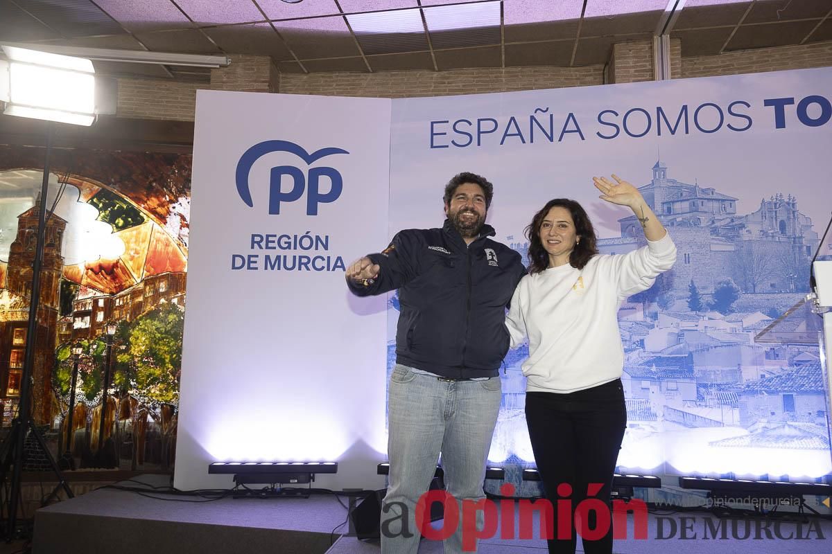 Así ha sido la visita de Isabel Díaz Ayuso a Caravaca de la Cruz