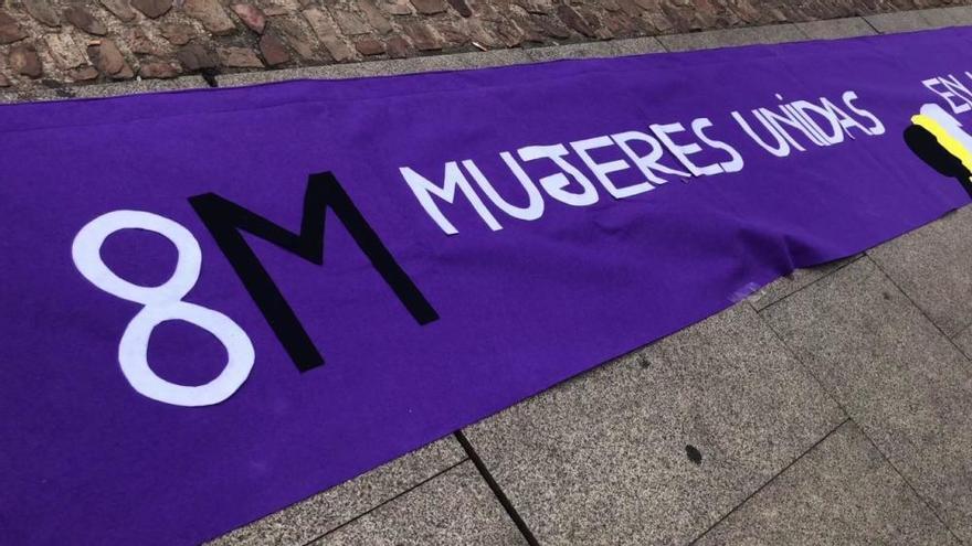 8M en Zamora: concentración por el Día de la Mujer previa a la manifestación