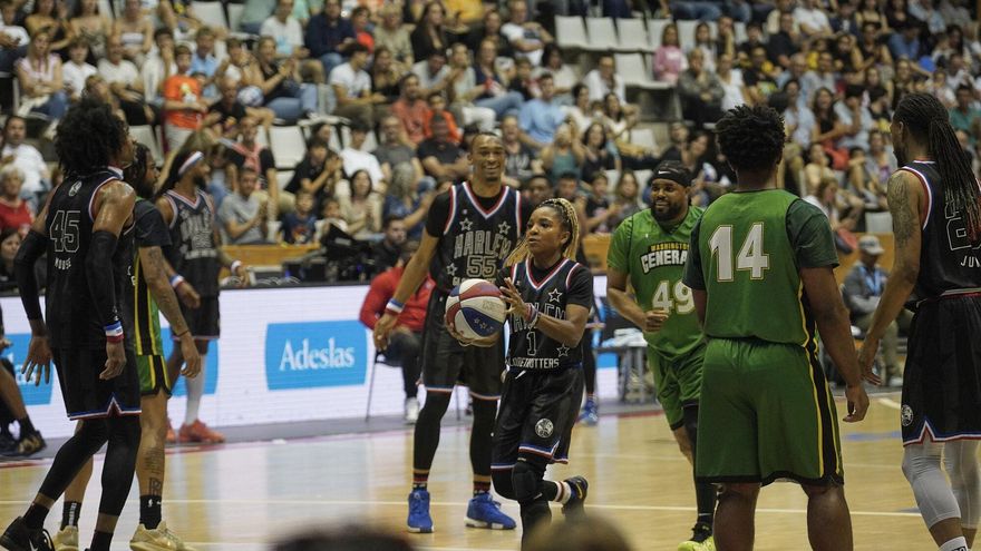 Les millors imatges dels Harlem Globetrotters a Fontajau