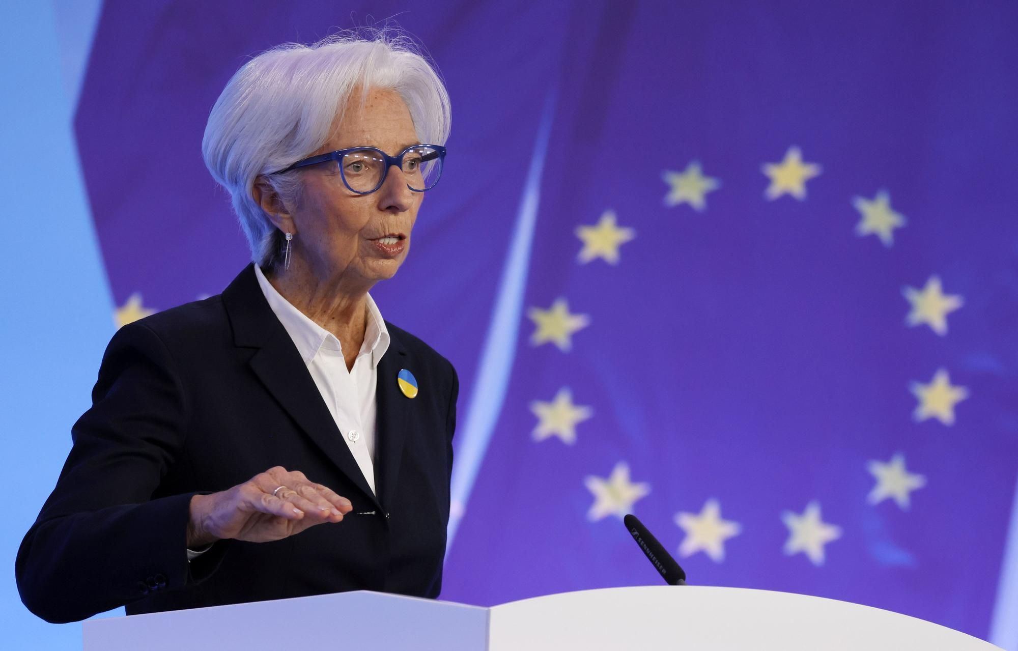 La presidenta del Banco Central Europeo (BCE), Christine Lagarde.