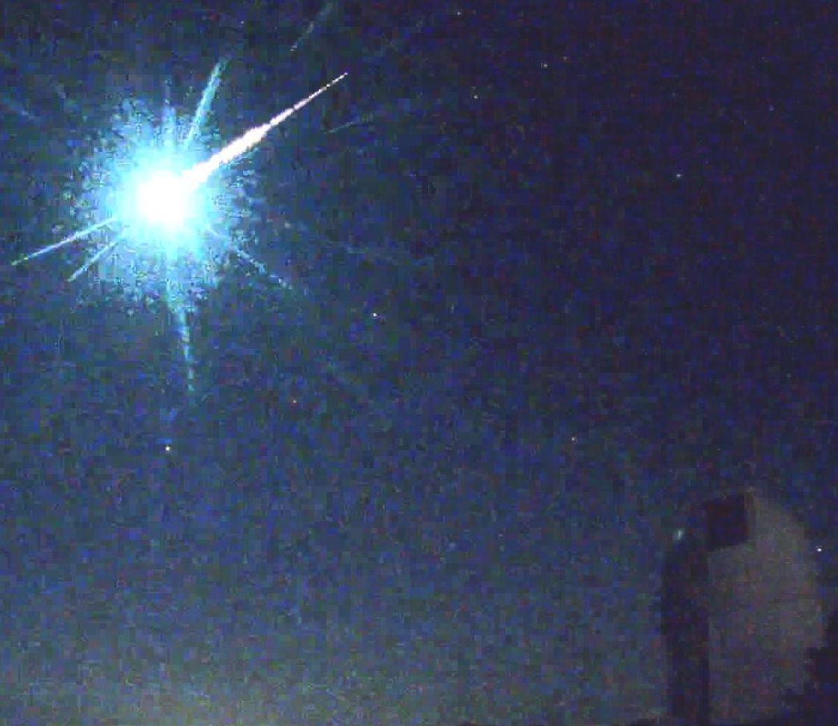 Detectadas varias bolas de fuego sobrevolando Andalucía