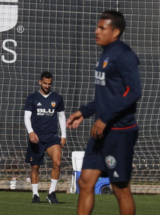 Así ha sido el último entrenamiento de esta semana del Valencia CF