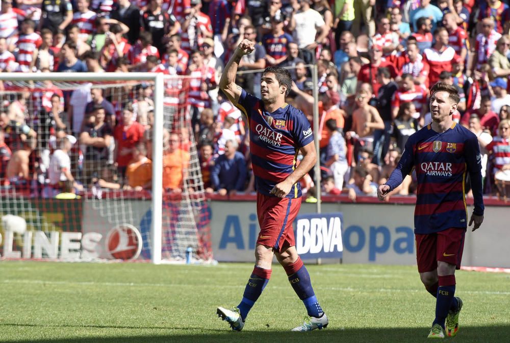 Les fotos del Granada - Barça