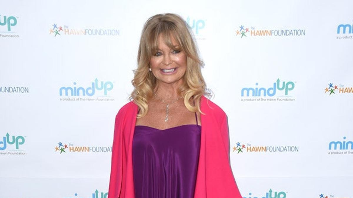 Goldie Hawn, en su fiesta benéfica para Goldie's Love In For Kids.