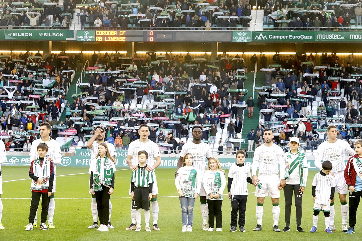 Las imágenes del Córdoba CF - Linense