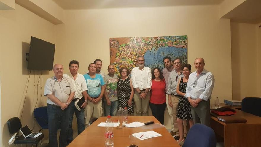 Firma del convenio de Hosteleros de Málaga