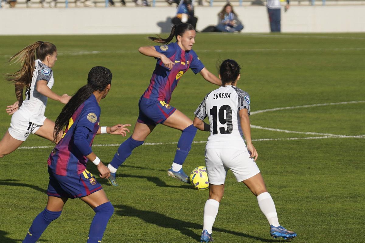 Badalona Women - Barça, al estadi de Palamós