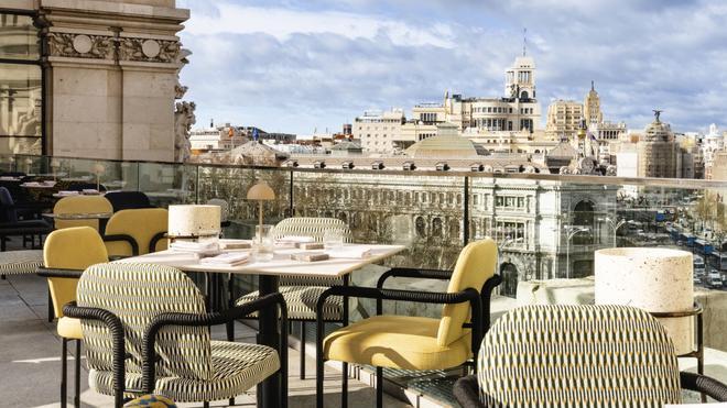 Cornamusa, una de las terrazas que debutan este año en Madrid.