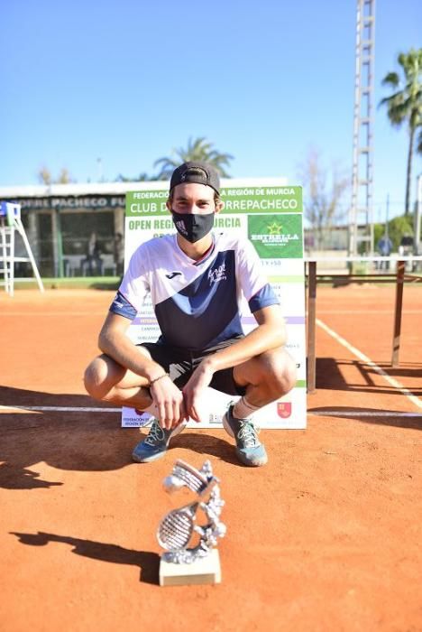 Entrega de premios del Campeonato Regional de Tenis, en Torre Pacheco