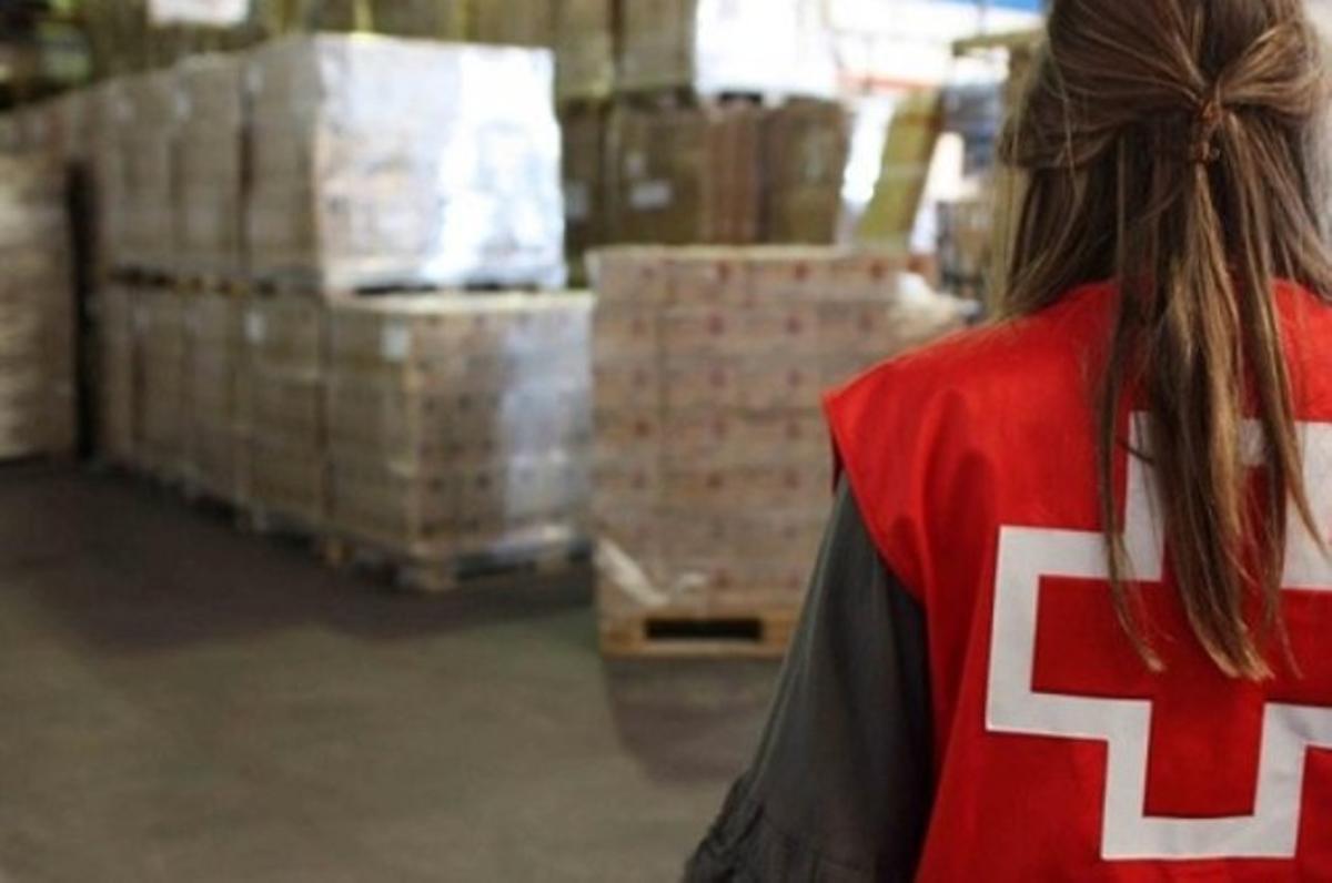 Voluntària del Banc d’Aliments de l’Hospitalet.