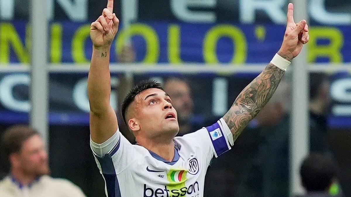 Lautaro Martínez, delantero del Inter de Milán
