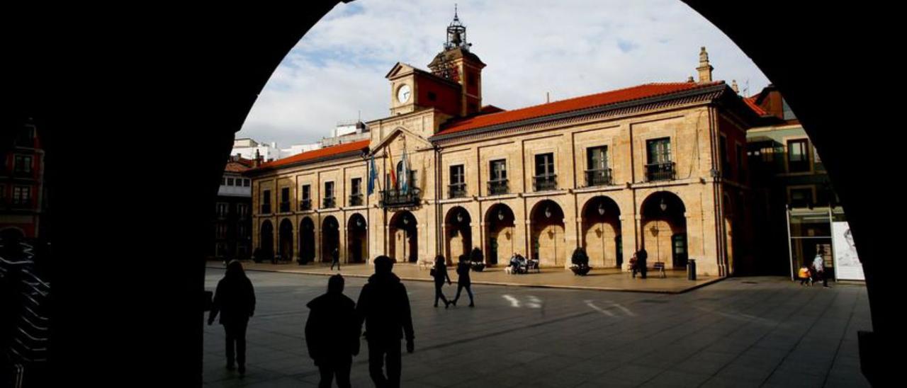 El Ayuntamiento de Avilés.