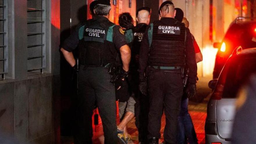Los 7 CDR detenidos, en la prisión madrileña de Soto del Real