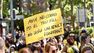 Huelga de profesores en Barcelona y Catalunya: ¿Dónde es hoy jueves y dónde toca mañana viernes?