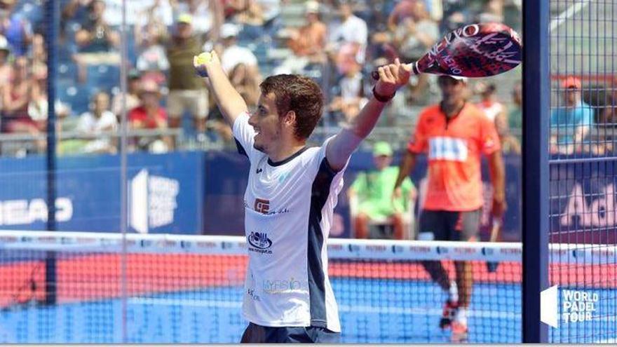 Javi Rico se quedó a las puertas del título en el World Padel Tour