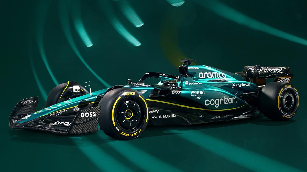 El nuevo monoplaza de Aston Martin F1